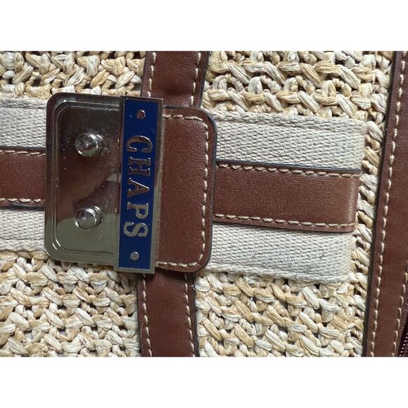 Chaps  Vintage woven material crossbody purse - Picture 3 of 14